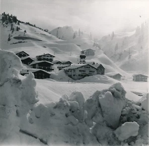 STUBEN AM ARLBERG c. 1960 - Vue sur le Village enneigé Autriche - NV 1933 - Picture 1 of 2