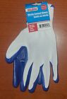 Tool Bench Hardware One size Fits Most Nitrile Coated Work Gloves (Blue) New