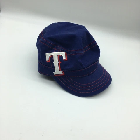 Texas Rangers New Era Women Blue & Red Ball Cap Adjustable Snap Back Cover