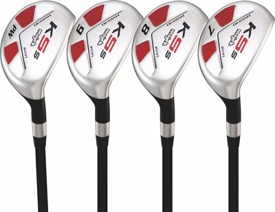 Juego parcial híbrido de golf Majek para damas mayores (7-PW) palos utilitarios flexibles para dama Foto 1 de 4