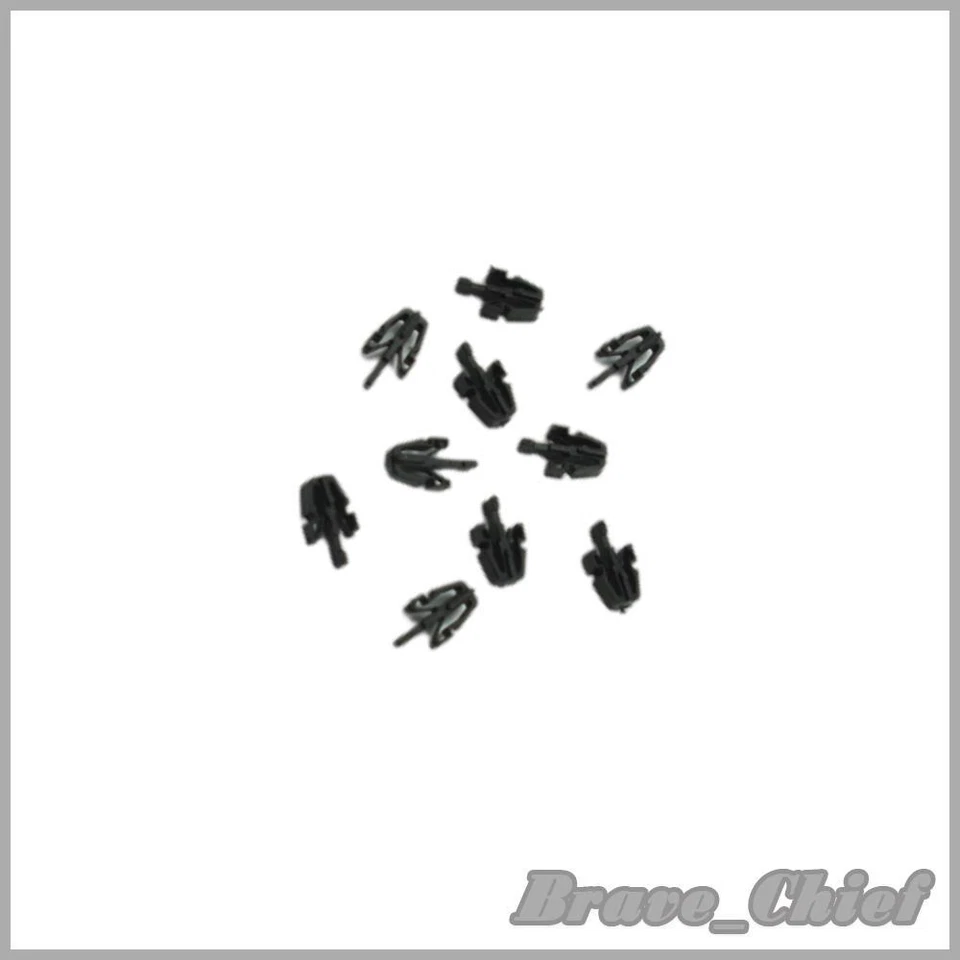 Parrilla de retención de clip de nailon Qty50 # MB153825 apta para Toyota Mitsubishi Honda Mazda Foto 1 de 4