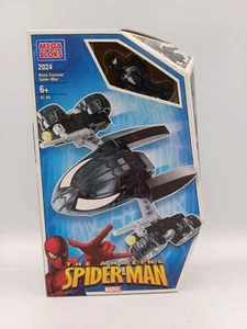 Mega Bloks #2024: The Amazing Spider-Man: Black Costume Spider-Man - RARE New - Picture 1 of 4