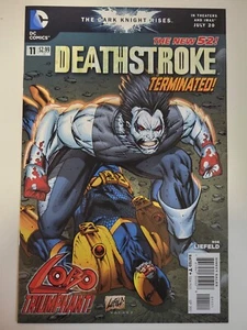 Deathstroke #11 New 52 DC Comics 2011 Series Lobo Rob Liefeld 9.4 Near Mint - Imagen 1 de 2