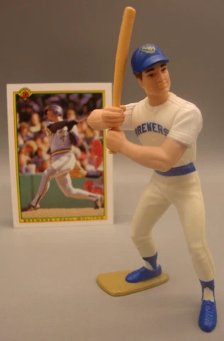 1989 LOOSE SLU STARTING LINEUP FIGURE PAUL MOLITOR MILWAUKEE BREWERS Cover