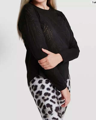 NWOT - Terez Zebra Burnout Top - Image 1 of 2