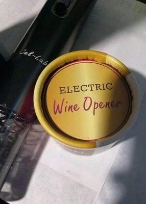 Штопор открывалка электрический перезаряжаемый открытая коробка - подарок E.X.L состояние товара - Изображение 1 из 4