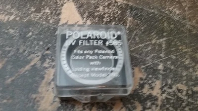 Filtro UV Polaroid vintage # 585 para cámaras paquete de color completo con estuche Foto 1 de 2