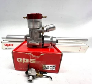 OPS 60 Super RCB Marine 2-Stroke R/C Racing Boat 8271 + tuned pipe 60 Vintage - Imagen 1 de 7