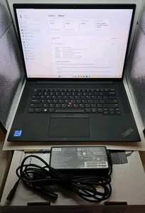 Lenovo ThinkPad P1 Gen 4 WQUXGA 4K+ 16" Touch i7-11850H 64GB RAM 2TB SSD iGPU - Bild 1 von 24