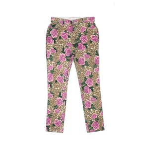 The Children's Place Floral Glitter Jeggings Orchid Dream Size 12 Big Girl - Picture 1 of 9