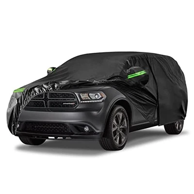 For Dodge Durango 2011-2025 Waterproof Car Cover 6 Layers All Weather with Zippe - Image 1 of 4