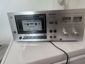 Sankyo STD-1700 Stereo Cassette Tape Deck Dolby System Vintage 80er - GETESTET - - Bild 1 von 3