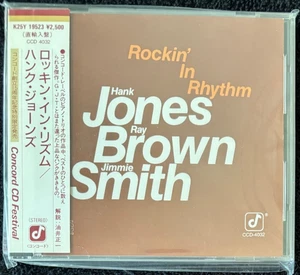 * HANK JONES + * ROCKIN' IN RHYTHM (1977) * Japan * CD * obi * - Imagen 1 de 2
