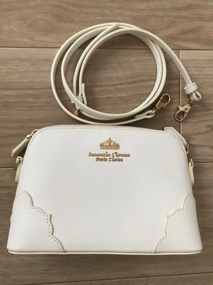 Bolso de hombro Samantha Thavasa Petit Choice Sailor Moon Serenity blanco Foto 1 de 4