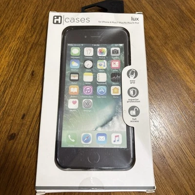 iHome Lux para iPhone 8 Plus/7 Plus/6s Plus/6 Plus - Nuevo en paquete - Negro Usado Foto 1 de 4