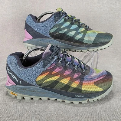 Merrell Antora 2 Shoes Womens Size 7.5 Multicolor Trail Running Vibram J135430 - Image 1 of 4