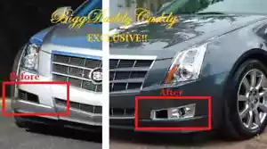 Cadillac CTS BASE 2008 2009 2010 2011 2012 2013 Complete Fog Light Package - Picture 1 of 1