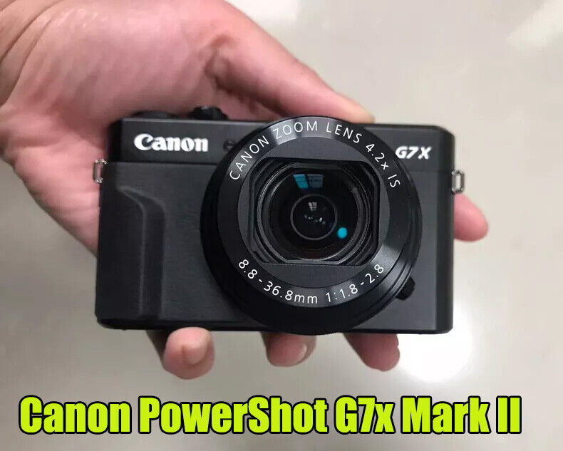 Canon PowerShot G7 X Mark II Digital Cameras with Audio Canon PowerShot G7 X Mark II Digital Cameras with Audio