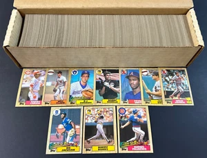 1987 Topps Baseball Complete Set #1-792 - Barry Bonds Palmeiro Larkin Rookie RC - Picture 1 of 1