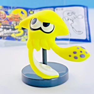 Squid Yellow Splatoon 3 Mini Figure Choco Egg Furuta Nintendo 2023 w/booklet JP - Picture 1 of 13