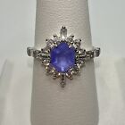 Ring Bomb Sz 8 5941 Obsessed With Her Created Lavender Fluorite 