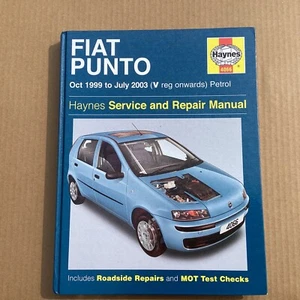 FIAT PUNTO CAR MANUAL 1999-2003 petrol - Picture 1 of 2