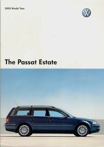 Volkswagen Passat Estate 2004-05 UK Market Brochure S SE Sport Highline V6 W8