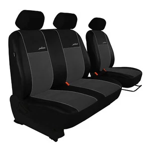 Fundas de asiento de coche a medida fundas protectoras de asiento coche BUS para Hyundai H350 (15-18) 1+2 - Imagen 1 de 7