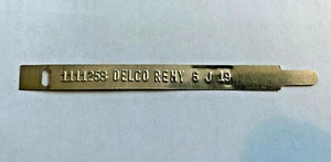 1967 CORVETTE 427"/435HP DELCO REMY 1111258 DISTRIBUTOR ID BAND/DATED CHOICE - Bild 1 von 1