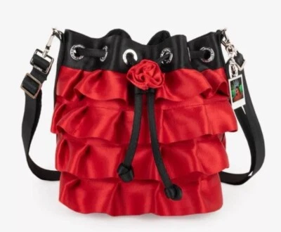 Bolsa Park Hopper "Lydia" de Harveys x Beetlejuice | Bolso de Cinturón de Seguridad con Volantes Rojos | TNM Foto 1 de 4