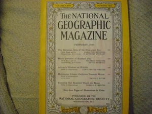 National Geographic Magazine February 1958 The Bahamas Lsles Arizona - Imagen 1 de 1