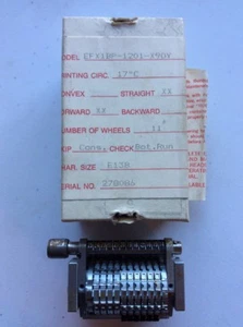 Roberts 11 Digit Offset Number Machine MICR/E-13B with Onus symbols 17”C Forward - Picture 1 of 8