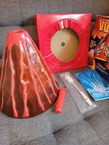 New Open Box Learning Resources Erupting Cross Section 11" Volcano Model
