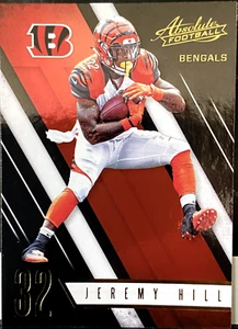Jeremy HILL 2016 Panini Absolute Football #22 Cincinnati Bengals - Picture 1 of 2