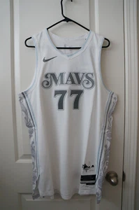 Nike NBA Dallas Maverick Luka Doncic City Edition AUTHENTIC Mens Size 44 Jersey - Picture 1 of 4