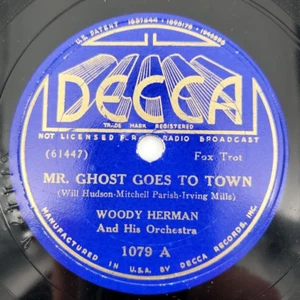 Woody Herman – Mr. Ghost Goes To Town / Better Get Off Your High Horse 78 RPM E- - Picture 1 of 6