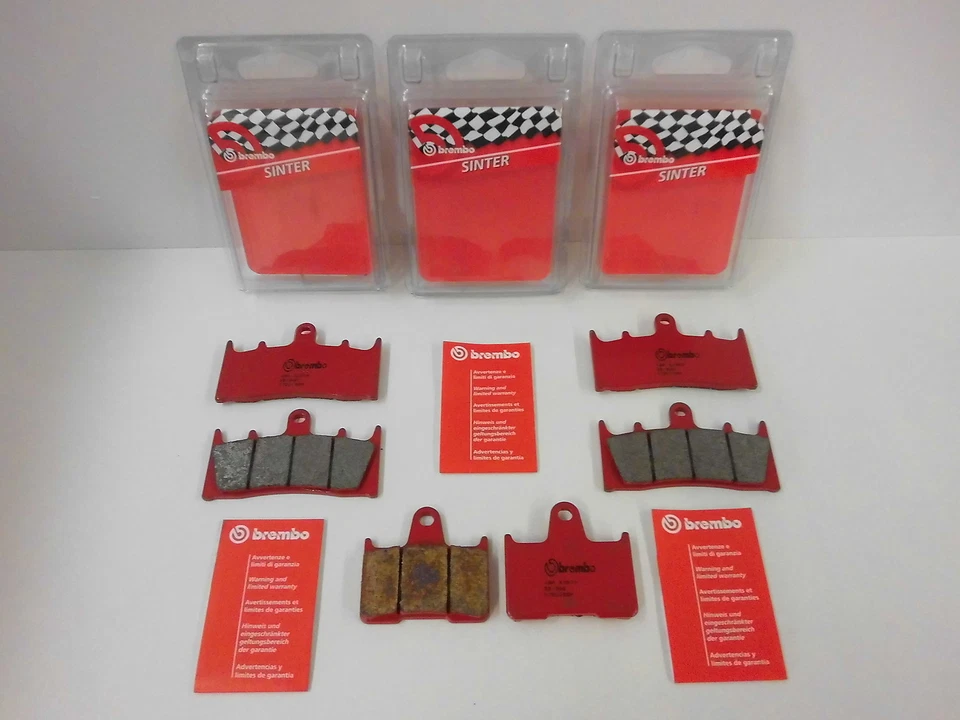 Brembo Bremsbeläge Bremsklötze Bremse vorne + hinten Suzuki GSX-R 1000 K1 K2 - Bild 1 von 1