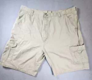 Pantalones Cortos Carga Wrangler Para Hombres 42 Caqui 100% Algodón Utilitario Exterior Informal Clásico - Imagen 1 de 8