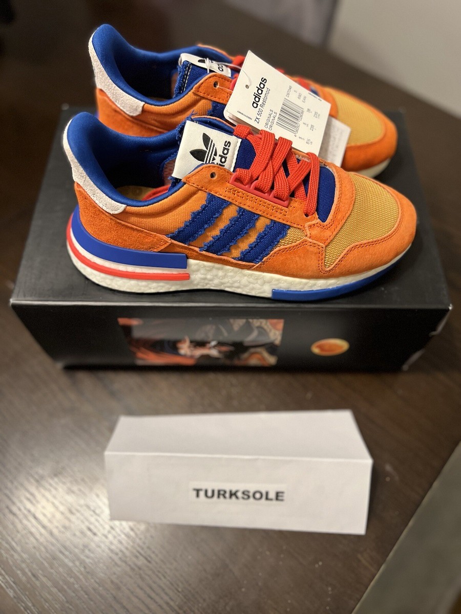 adidas Dragon Ball Z x ZX 500 RM Son Goku for Sale adidas Dragon Ball Z x ZX 500 RM Son Goku for Sale