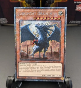 Judgment Dragon Platinum Secret Rare RA03-EN196 1st Edition NM - Picture 1 of 1