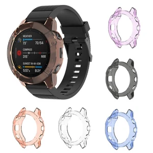 Protector for Garmin Fenix 6 6S Smart Watch Soft TPU Silicone Case Watch Shell - Picture 1 of 2