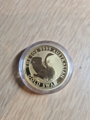 Goldmünze 1oz Gold Swan 2020 - Bild 1 von 2