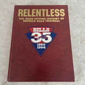 Relentless The Hard Hitting History of Buffalo Bills Football 1994 VTG FAST SHIP - Bild 1 von 5