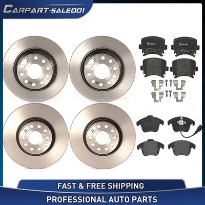 前后盘式制动垫套装盘式制动转子适用于奥迪 Q3 Quattro 2015 - 2015 — 第 1/4 张图片