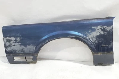 1980 1989 Lincoln Town Car OEM Left Blue Fender Has Faded Paint - Image 1 of 4