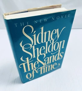 The Sands Of Time By Sidney Sheldon 1988 Hardcover Fiction Thriller Romance Nove - Picture 1 of 13