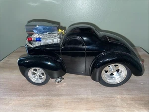 Muscle Machines 1:18 Scale Die Cast Car 2001 - Black 41 Willys Coupe No Box - Picture 1 of 7