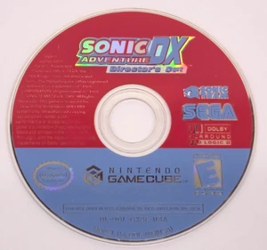 Sonic Adventure DX: Director's Cut (Nintendo GameCube, 2003) SOLO DISCO - PROBADO - Imagen 1 de 1