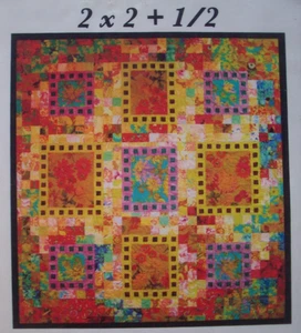 2 x 2 + 1/2    quilt pattern * A17 - Picture 1 of 3