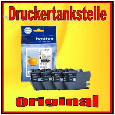 Original Brother Multipack LC-3211 DCP J572 J772 J774 MFC J491 J 497 J890 J895 - Image 1 of 2